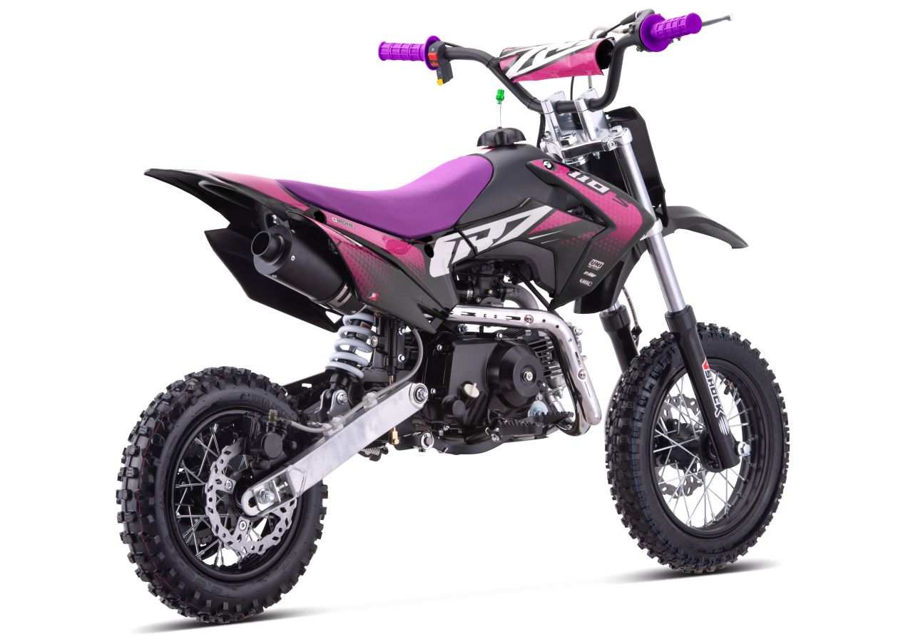 Dirt Bike CRZ ROOKIE S 110cc Automatique - 10"/12" - Rose