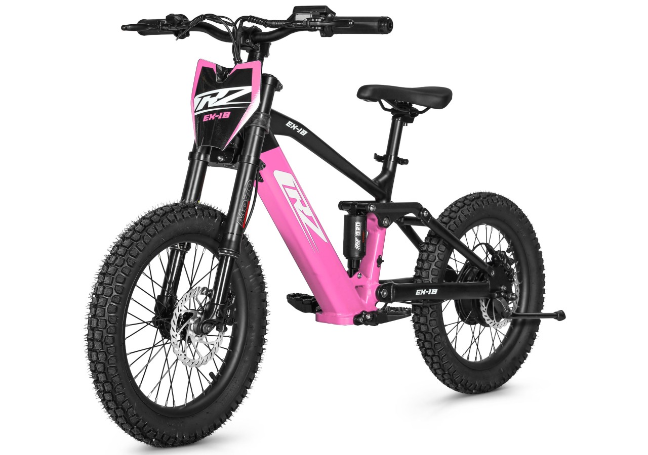 Draisienne électrique CRZ EX - 36V 500W 7,8Ah - 18" - Rose