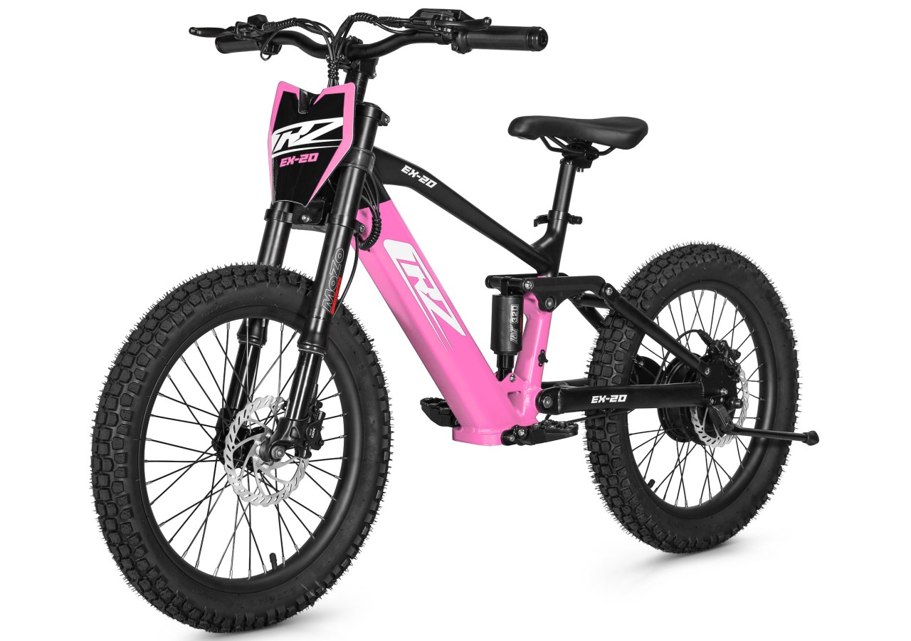 Draisienne électrique CRZ EX - 36V 500W 7,8Ah - 20" - Rose