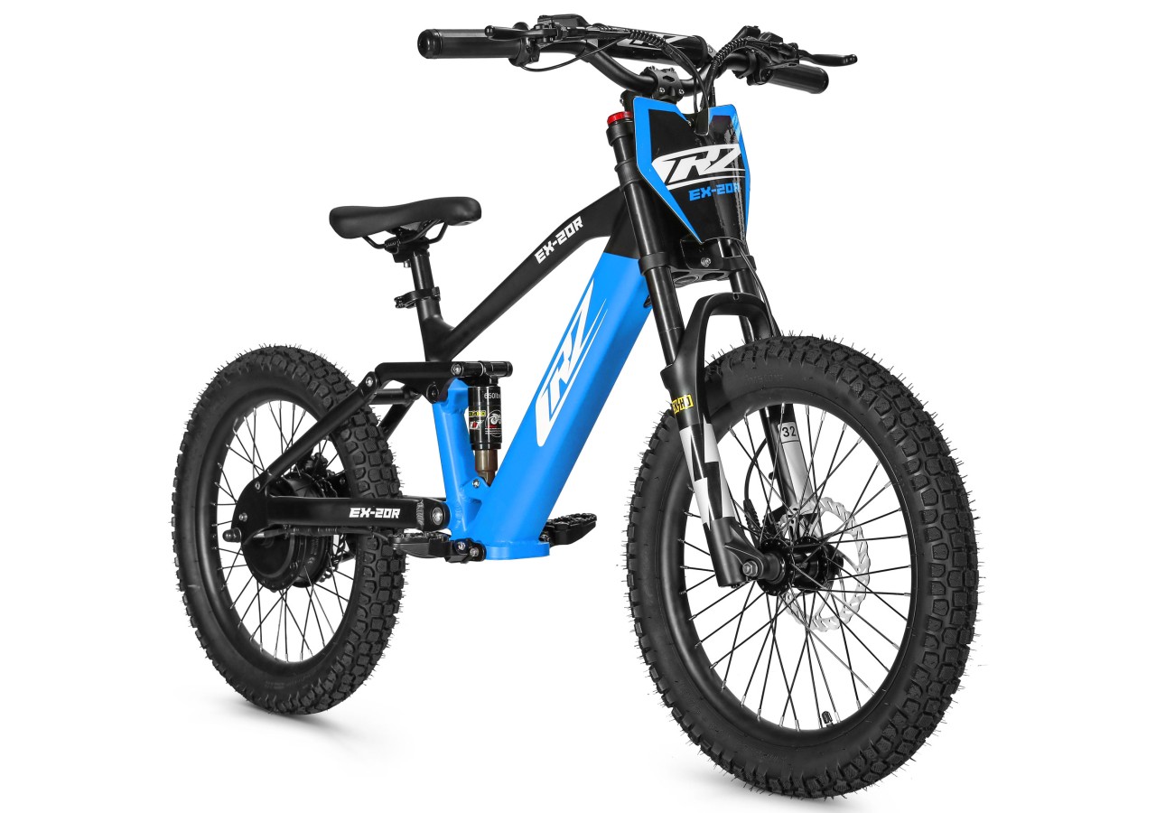 Draisienne électrique CRZ EX-R 750w 36V 7,8Ah - 20" - Bleu