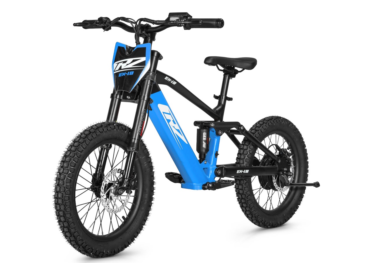 Draisienne électrique CRZ EX - 36V 500W 7,8Ah - 18" - Bleu