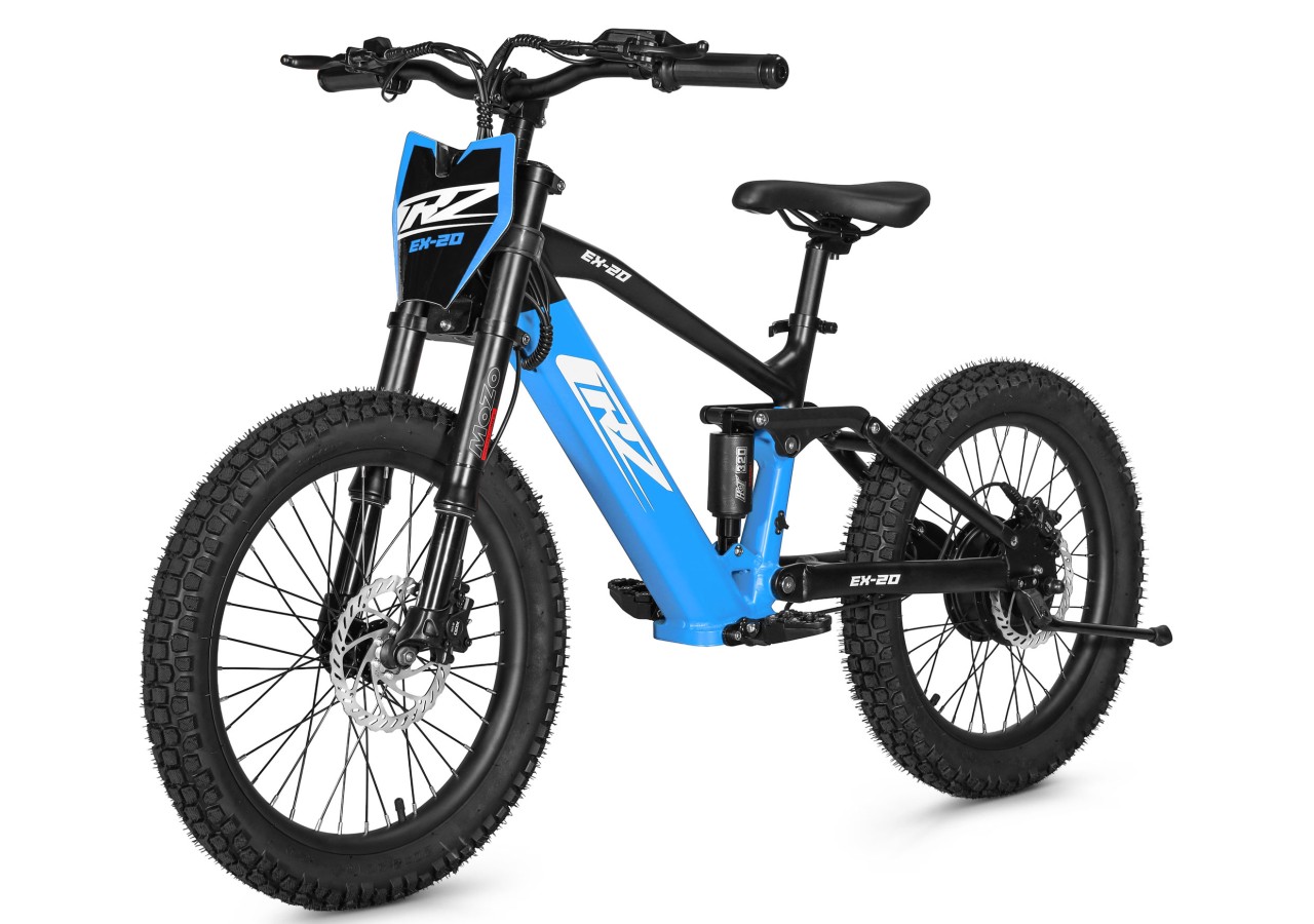 Draisienne électrique CRZ EX - 36V 500W 7,8Ah - 20" - Bleu