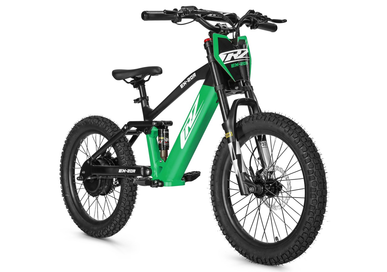 Draisienne électrique CRZ EX-R 750w 36V 7,8Ah - 20" - Vert