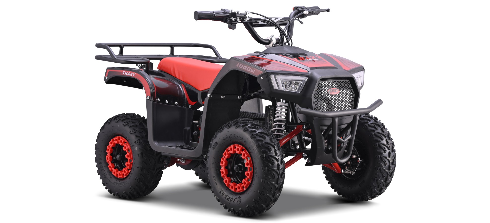 Pocket Quad Electrique Enfant CRZ 1000W E-TRAXY - Rouge