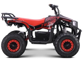 Pocket Quad Electrique Enfant CRZ 1000W E-TRAXY - Rouge