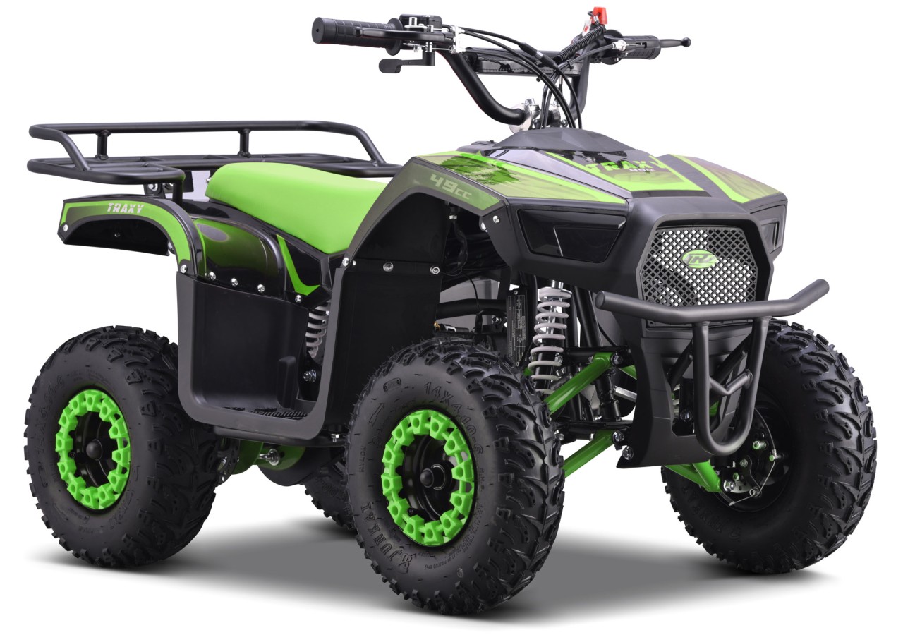 Pocket Quad Enfant CRZ TRAXY 49cc - Vert