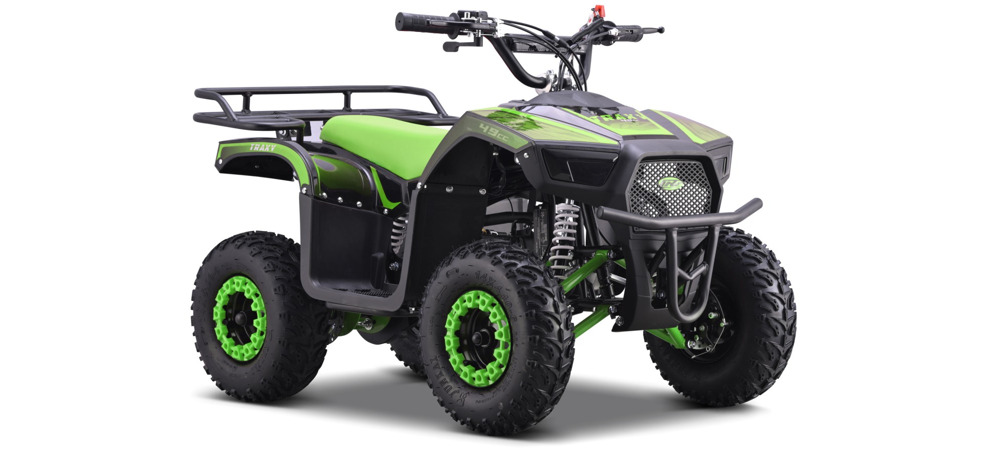 Pocket Quad Enfant CRZ TRAXY 49cc - Vert