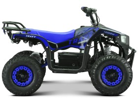 Pocket Quad Electrique Enfant CRZ 1000W E-TRAXY - Bleu
