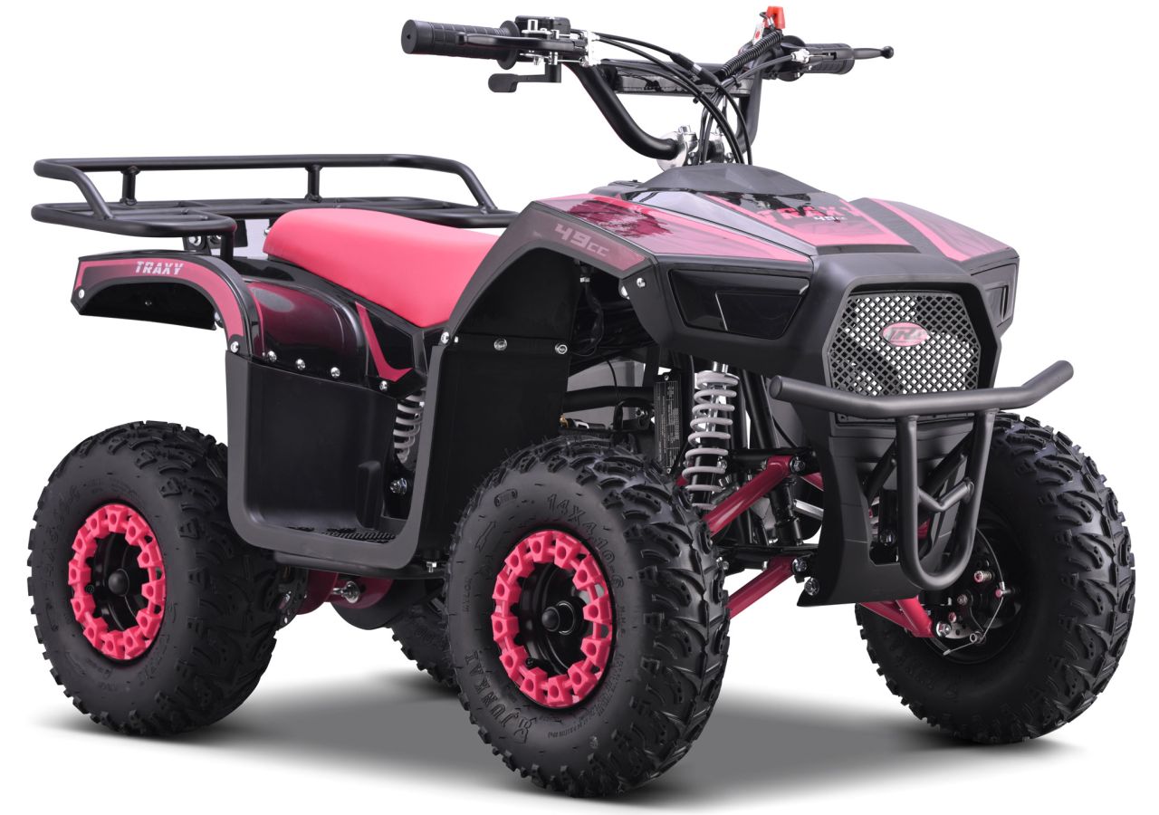 Pocket Quad Enfant CRZ TRAXY 49cc - Rose