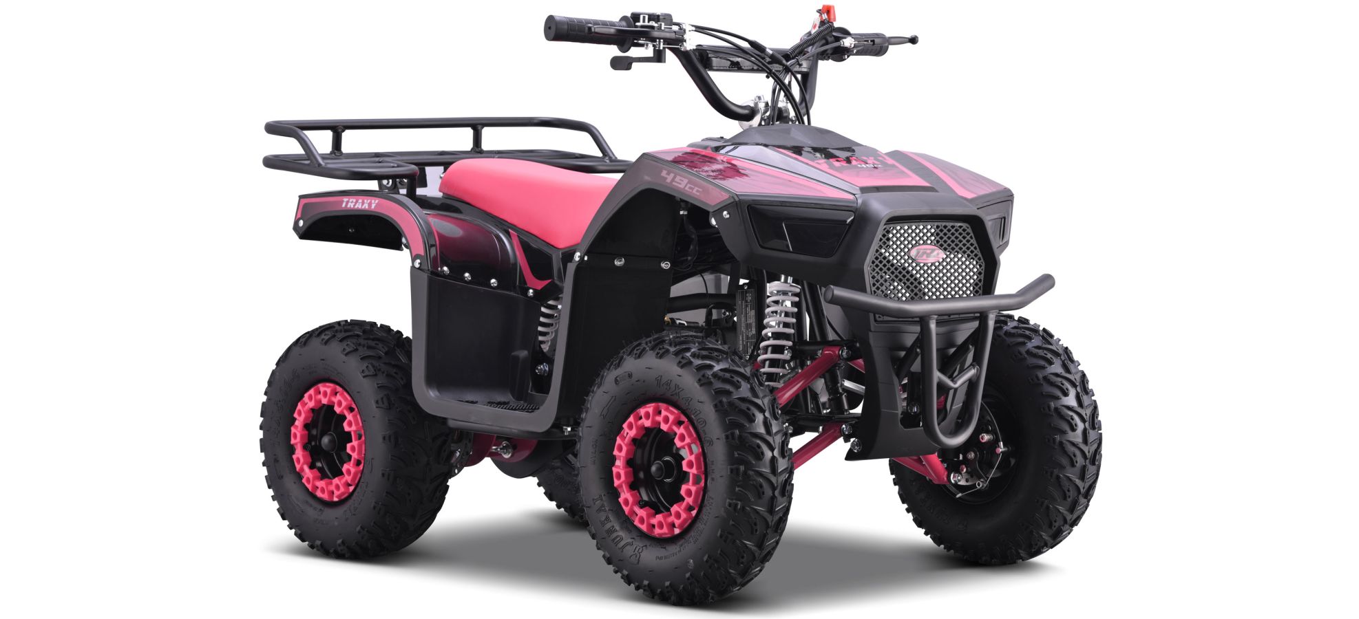 Pocket Quad Enfant CRZ TRAXY 49cc - Rose