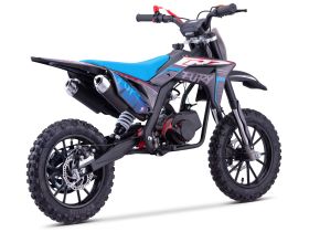Pit Bike CRZ Fury Double Pot 49cc 2T 10"/12" - Bleu