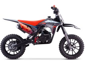 Pit Bike CRZ Fury Double Pot 49cc 2T 10"/12" - Orange
