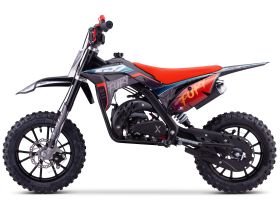 Pit Bike CRZ Fury Double Pot 49cc 2T 10"/12" - Orange