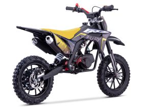 Pit Bike CRZ Fury Double Pot 49cc 2T 10"/12" - Jaune
