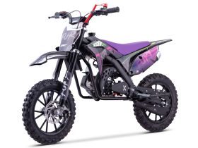 Pit Bike CRZ Fury Double Pot 49cc2T 10"/12" - Violet