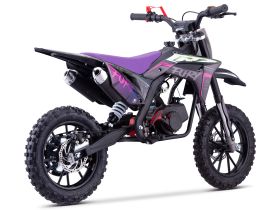Pit Bike CRZ Fury Double Pot 49cc2T 10"/12" - Violet