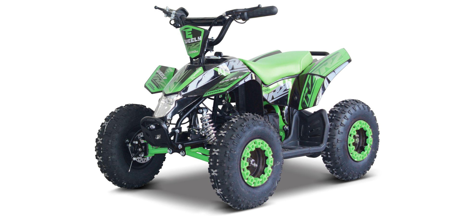 Pocket Quad Electrique CRZ 1000W E-Weely - Vert