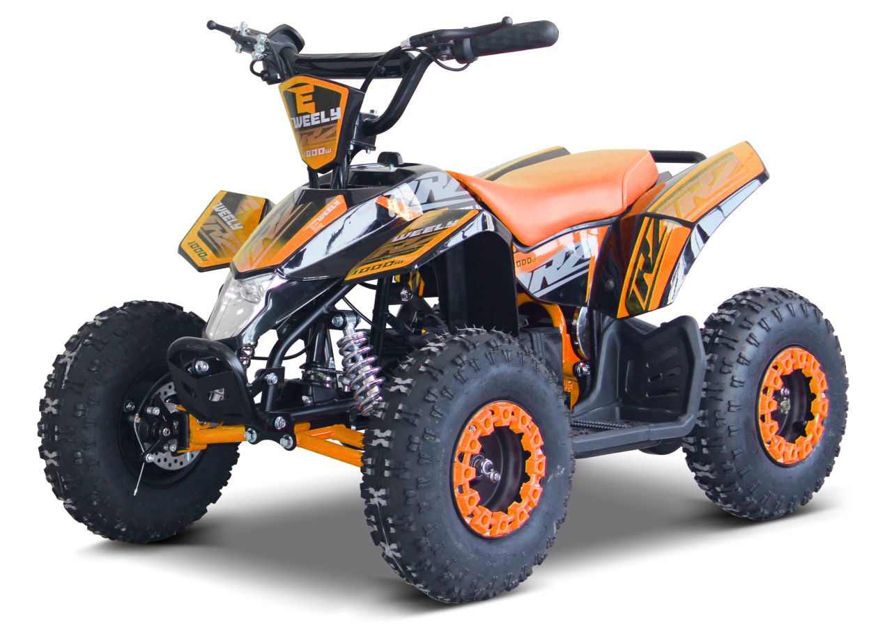 Pocket Quad Electrique CRZ 1000W E-Weely - Orange