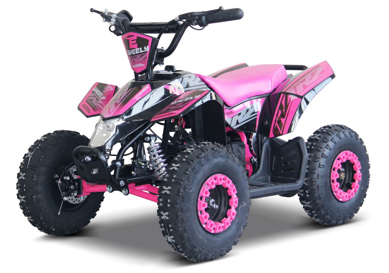 Pocket Quad Electrique CRZ 1000W E-Weely - Rose