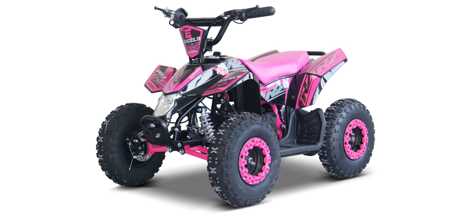 Pocket Quad Electrique CRZ 1000W E-Weely - Rose