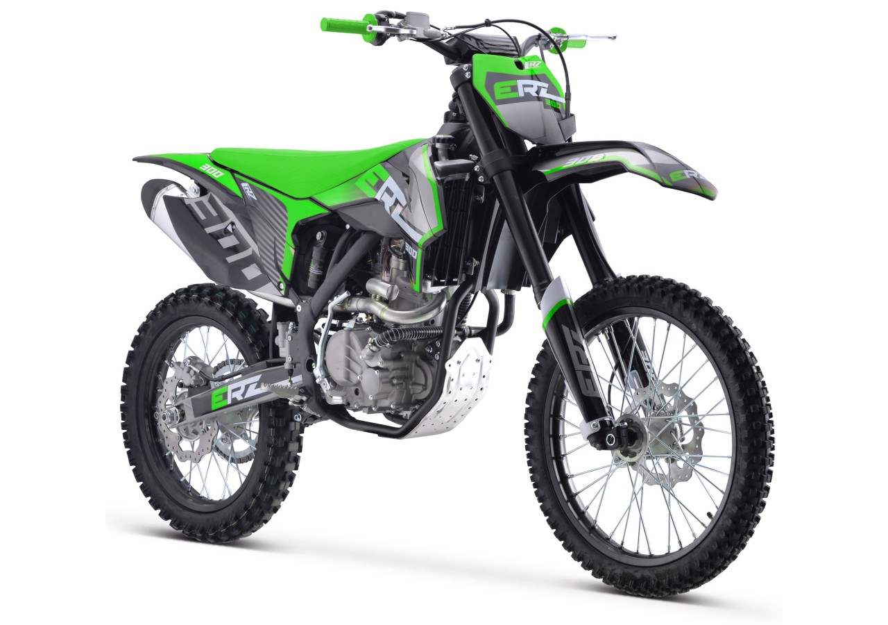 Motocross CRZ ERZ - 300cc Liquide - Vert - 2026