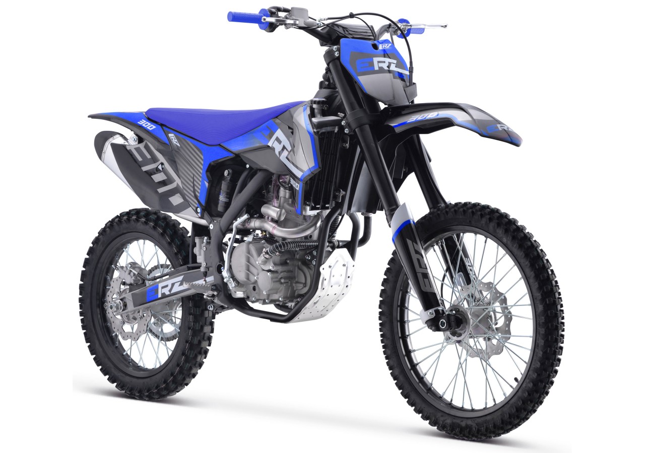 Motocross CRZ ERZ - 300cc Liquide - Bleu - 2026