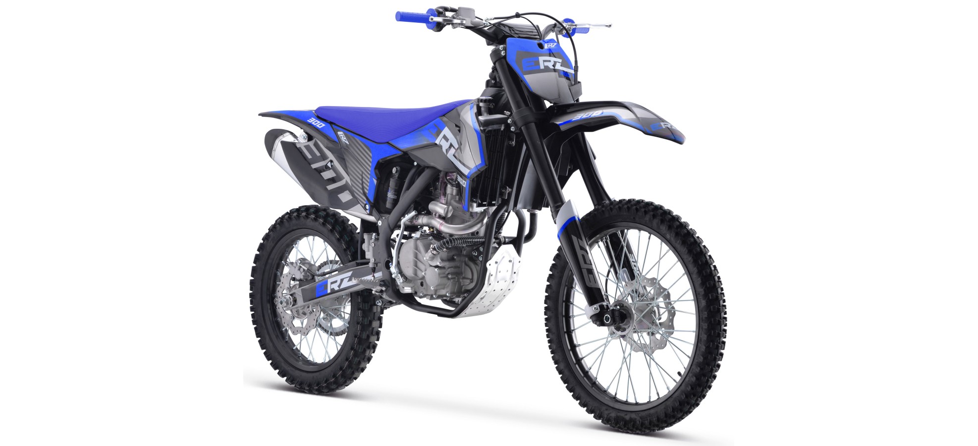 Motocross CRZ ERZ - 300cc Liquide - Bleu - 2026