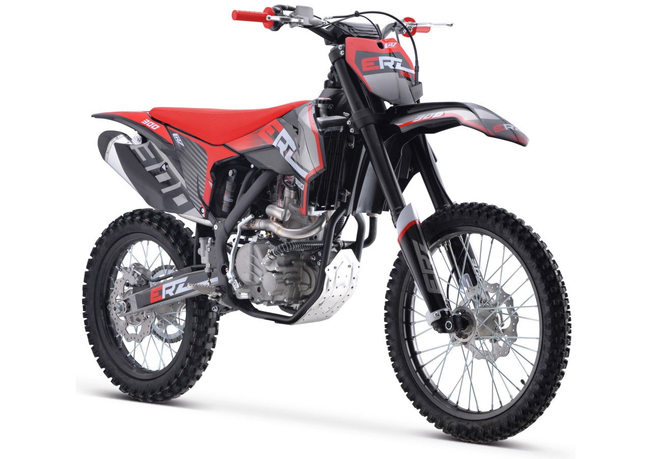 Motocross CRZ ERZ - 300cc Liquide - Rouge - 2026