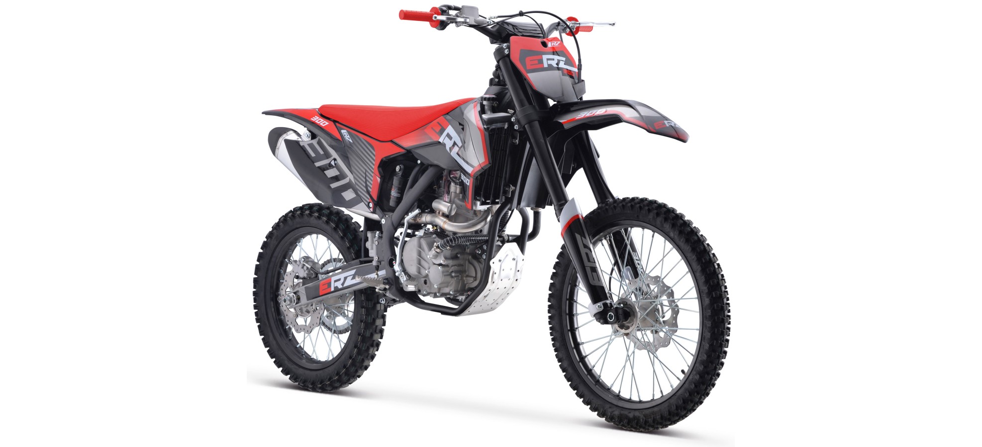 Motocross CRZ ERZ - 300cc Liquide - Rouge - 2026