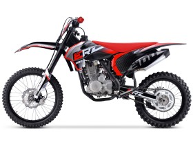 Motocross CRZ ERZ - 300cc Liquide - Rouge - 2026