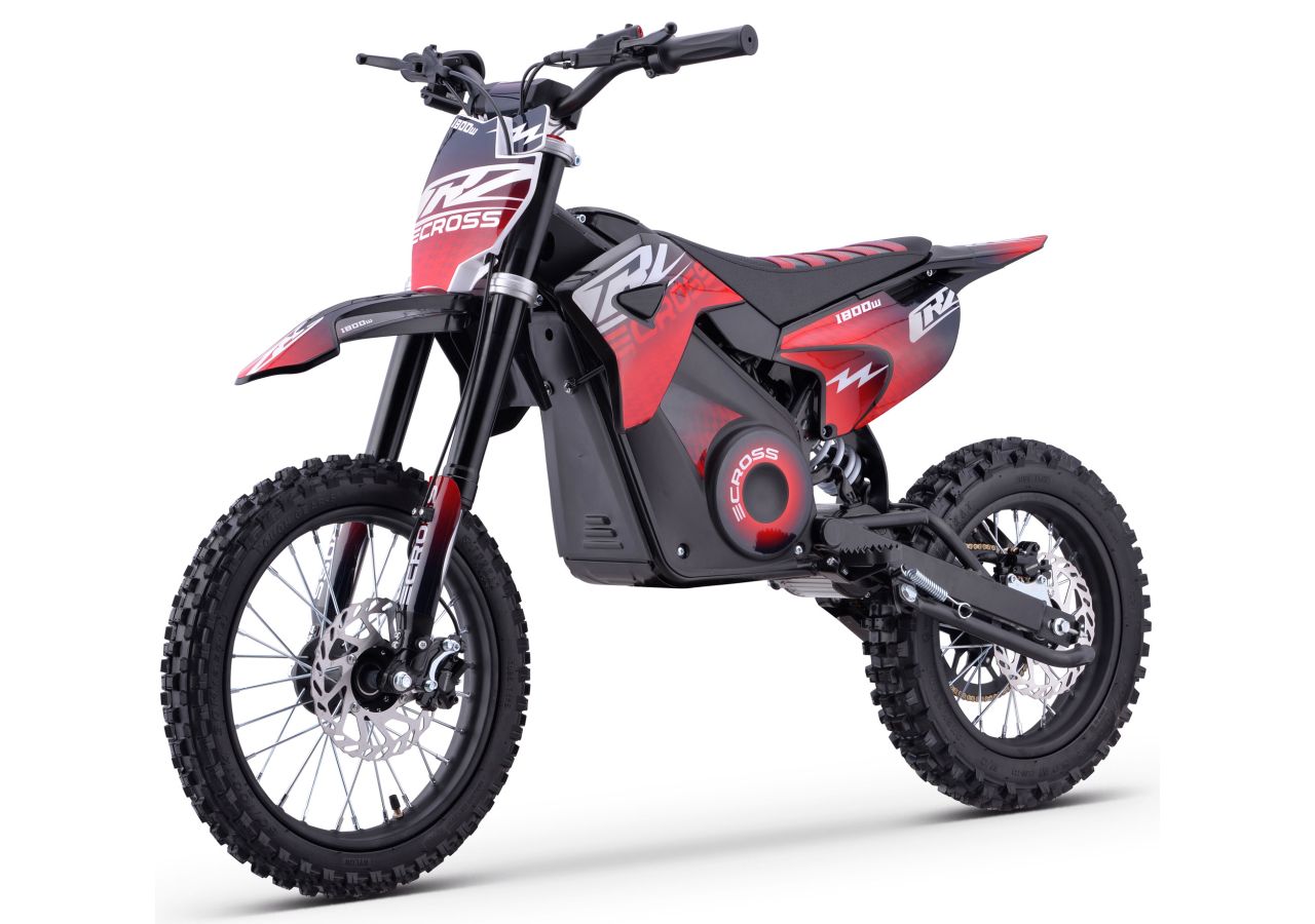 Pit Bike Electrique CRZ 1800W E-Cross 12"/14"