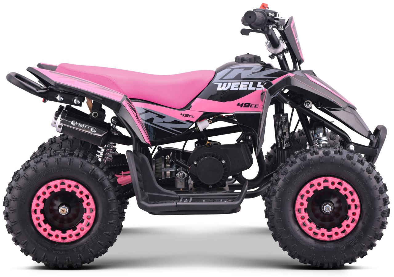 Pocket Quad CRZ Weely 49cc - Rose