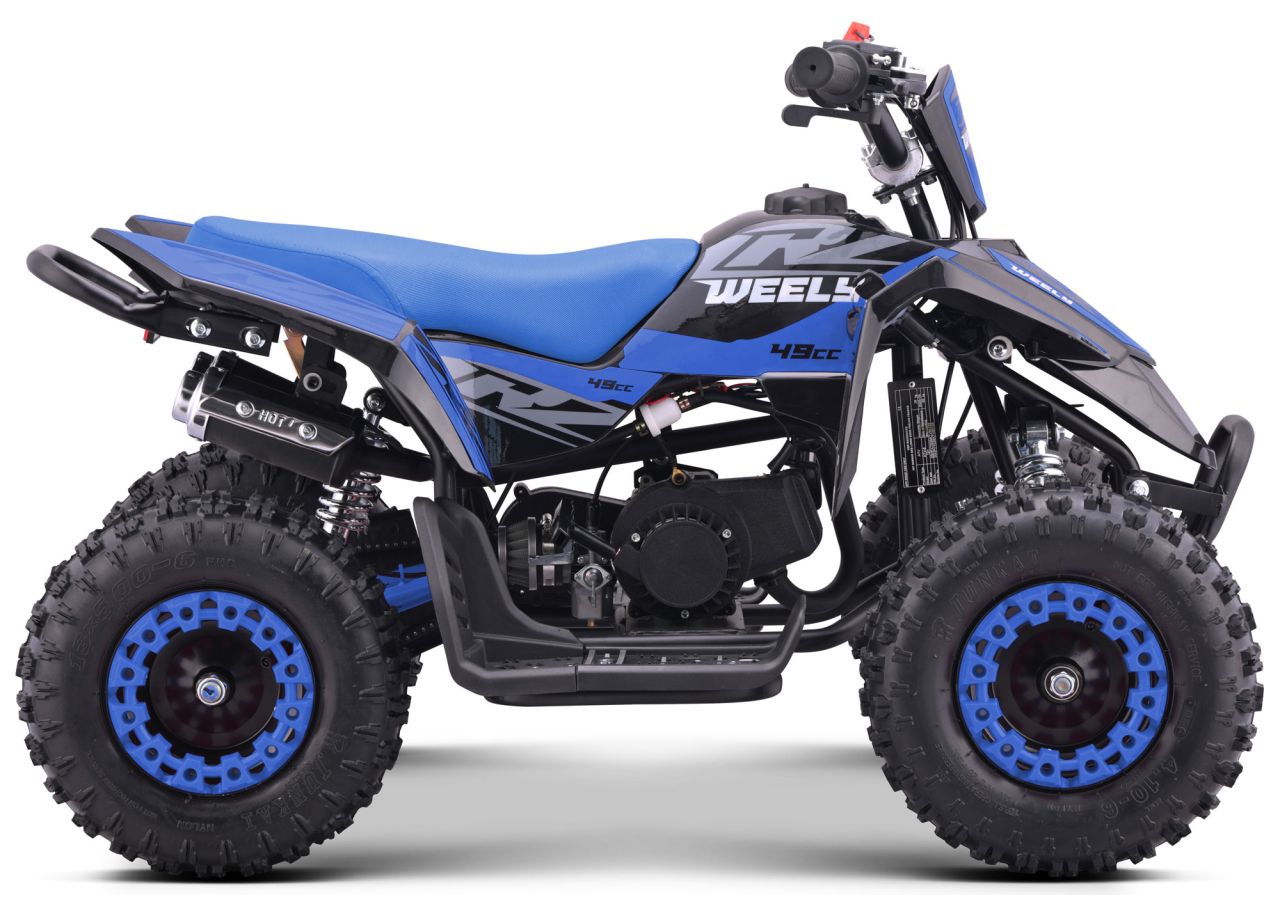 Pocket Quad CRZ Weely 49cc - Bleu