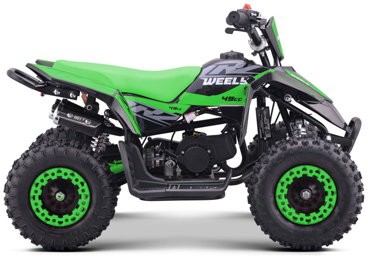 Pocket Quad CRZ Weely 49cc - Vert