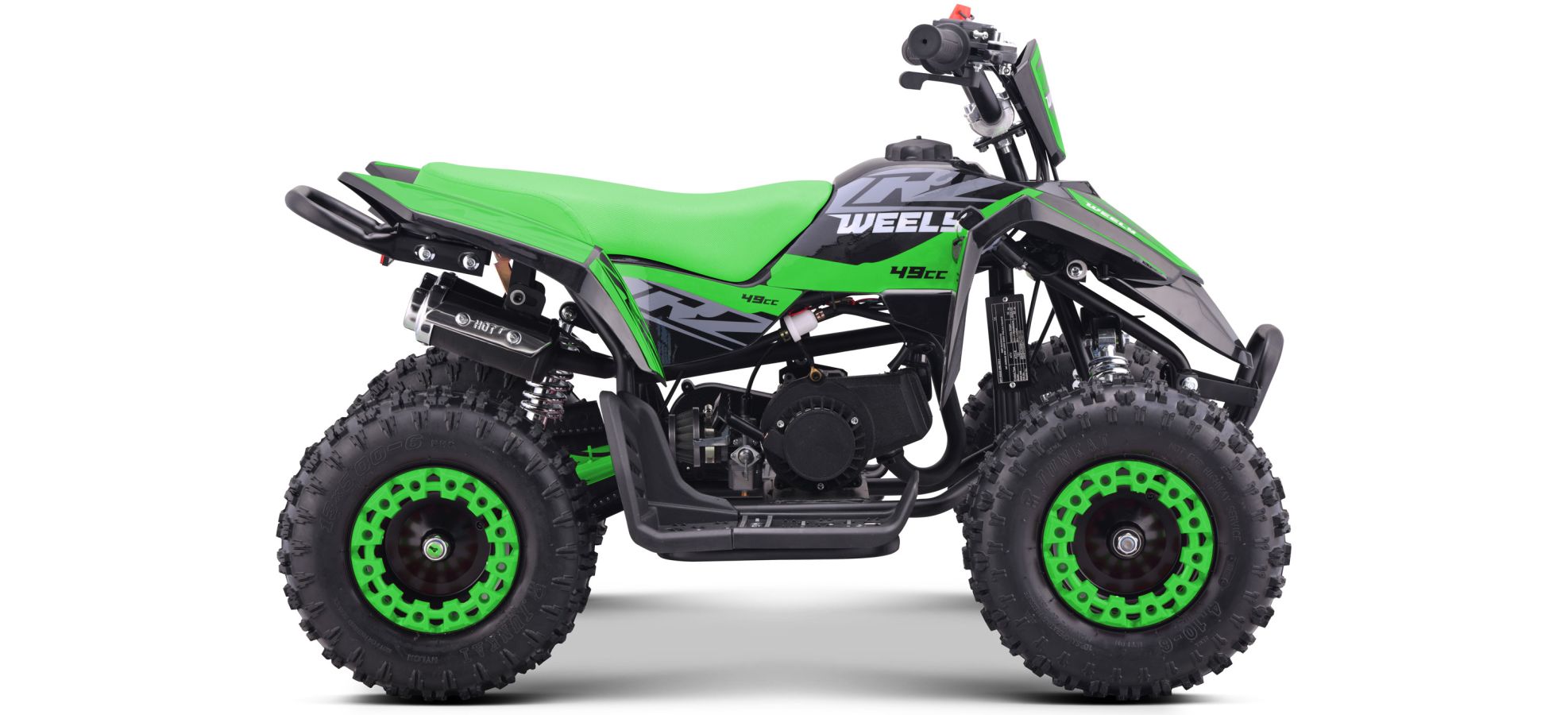 Pocket Quad CRZ Weely 49cc - Vert