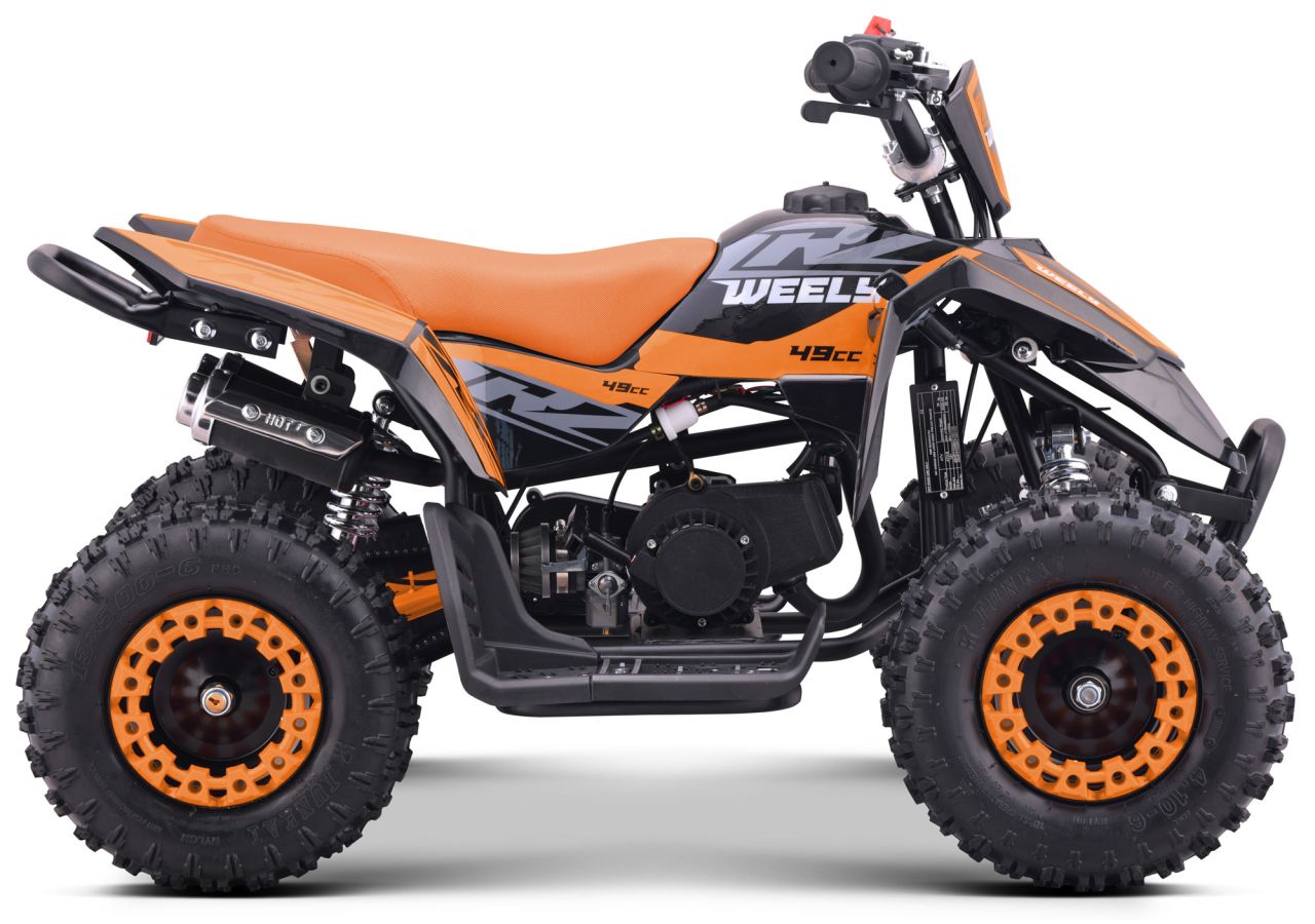 Pocket Quad CRZ Weely 49cc - Orange