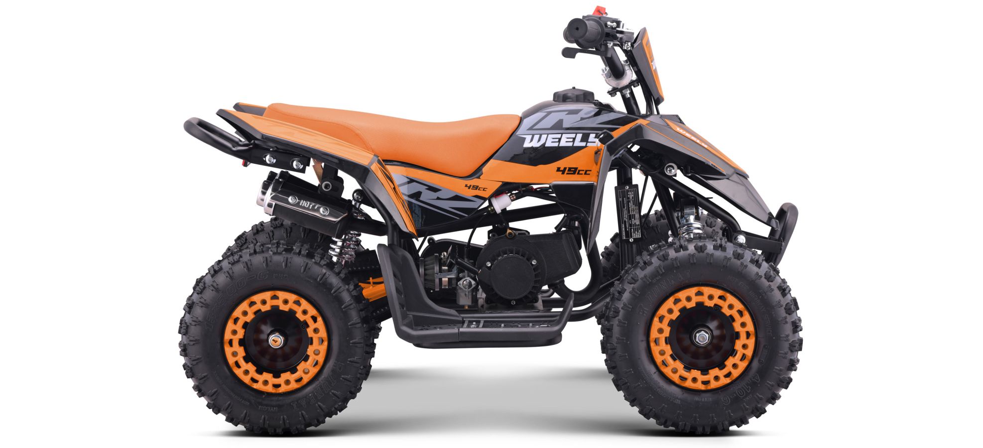 Pocket Quad CRZ Weely 49cc - Orange
