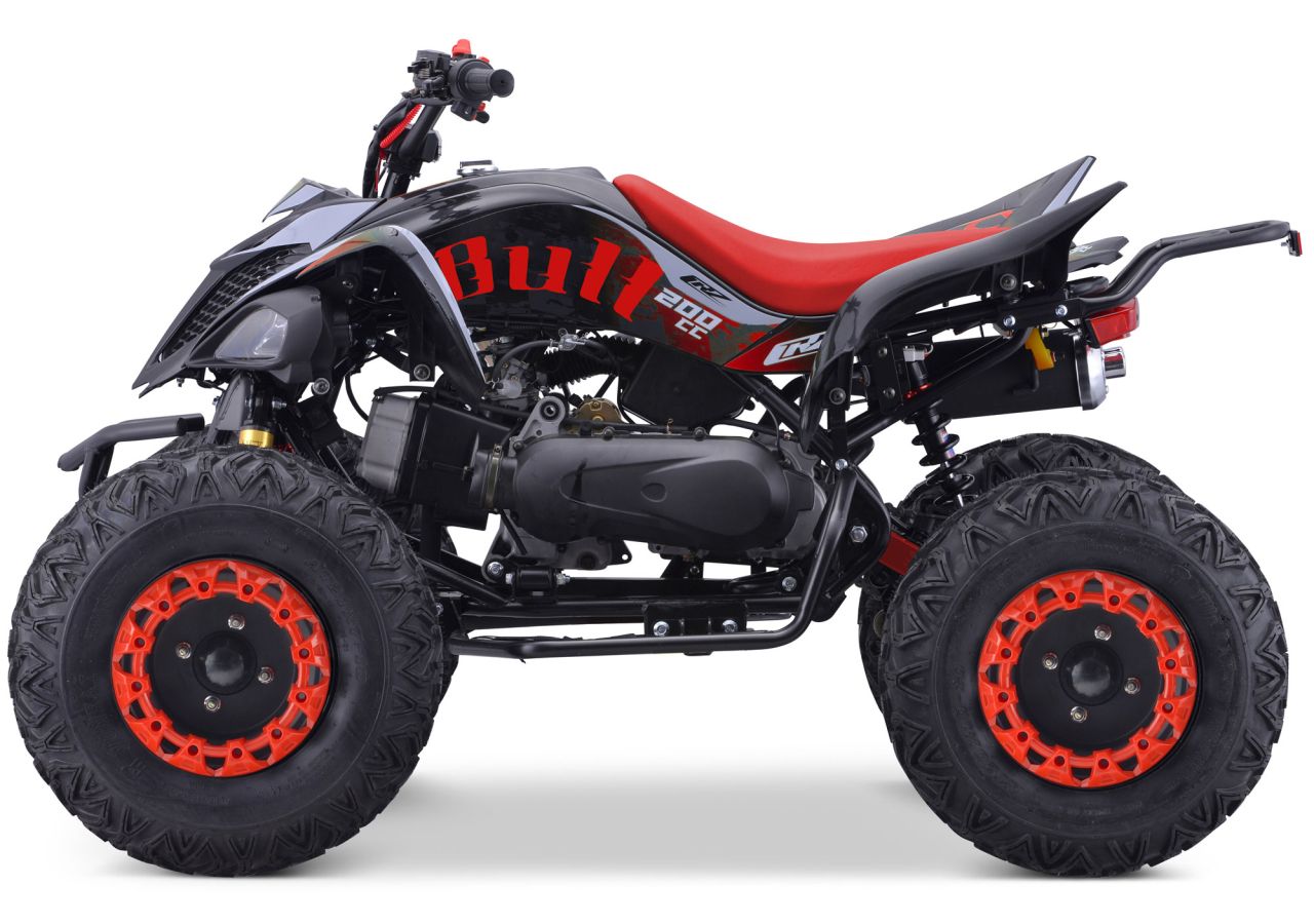 Quad CRZ 4T BULL- 200cc - Rouge