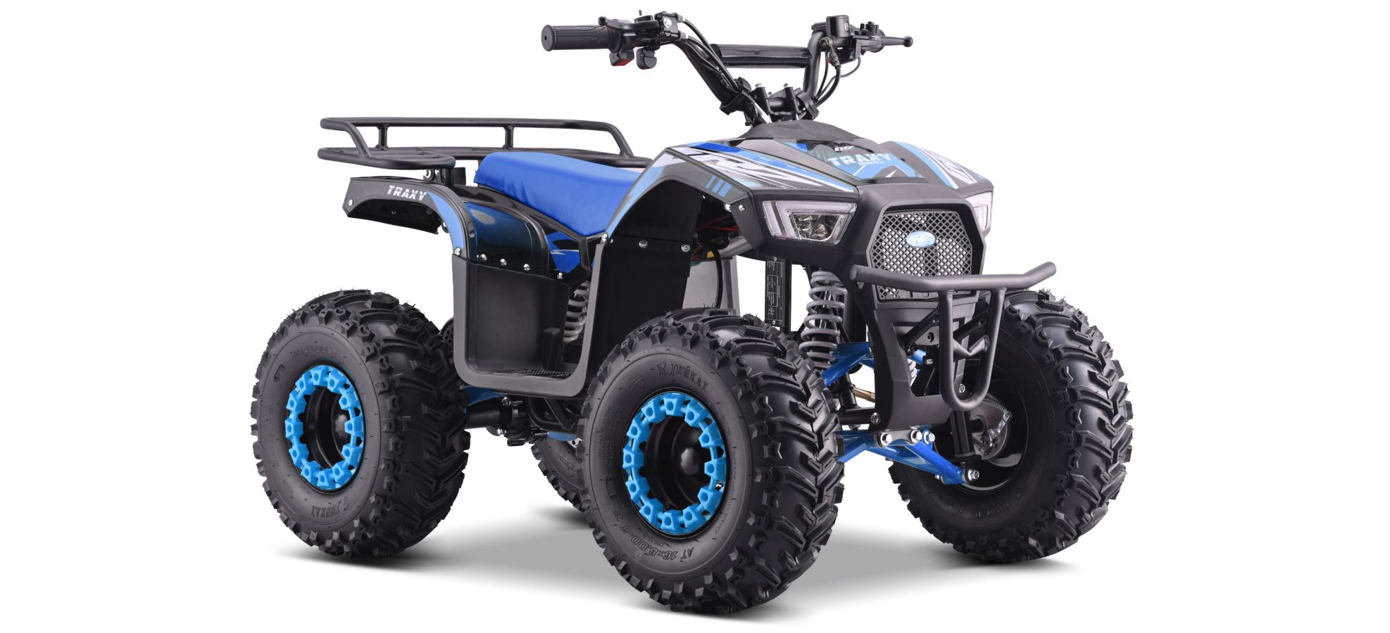 Quad électrique CRZ Traxy - 1500W 48V12Ah - Bleu