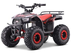Quad électrique CRZ Traxy - 1500W 48V12Ah - Rouge