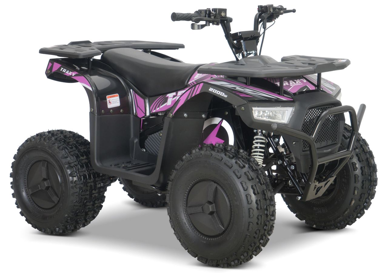 Quad électrique CRZ Traxy - 2000W 60V20Ah - Rose