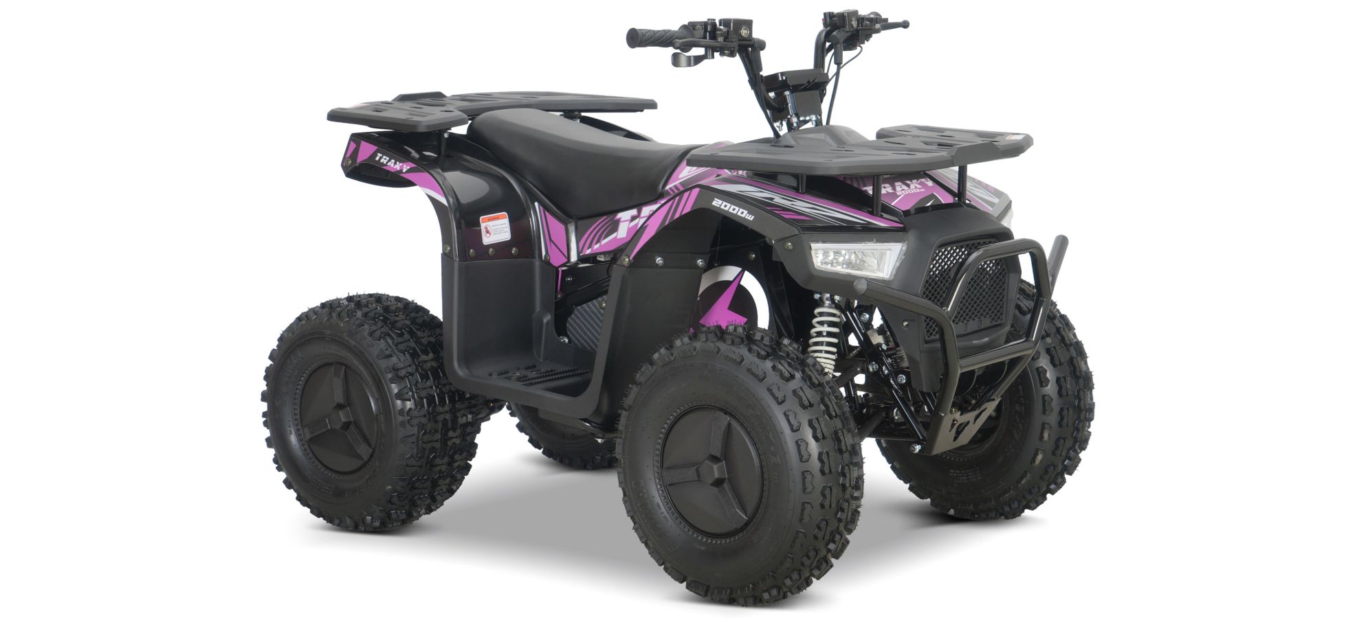 Quad électrique CRZ Traxy - 2000W 60V20Ah - Rose