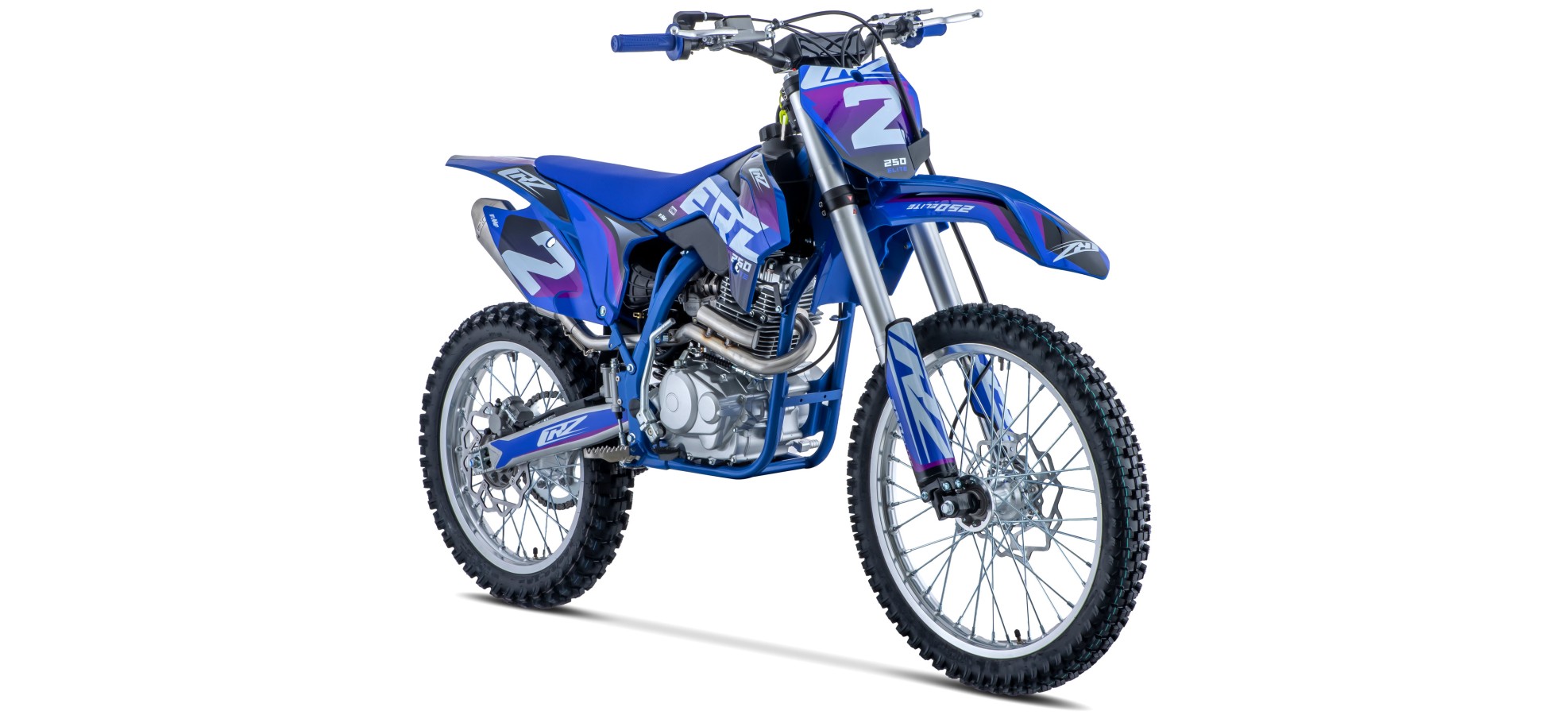 Motocross CRZ ERZ - 250cc ELITE 4T - 18"/21" - Bleu