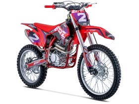 Motocross CRZ ERZ - 250cc ELITE 4T - 18"/21" - Rouge