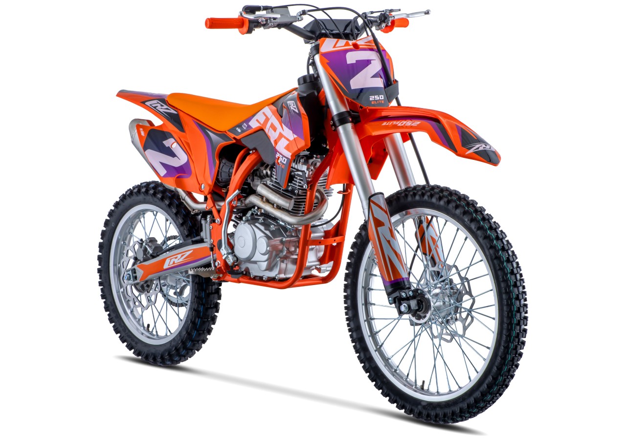 Motocross CRZ ERZ - 250cc ELITE 4T - 18"/21" - Orange