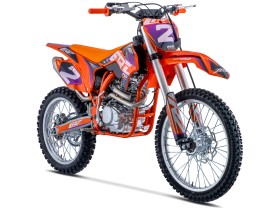 Motocross CRZ ERZ - 250cc ELITE 4T - 18"/21" - Orange