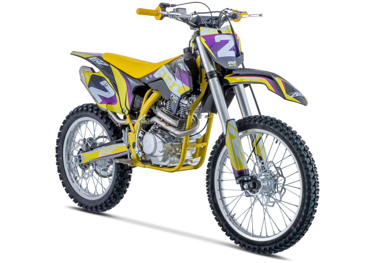 Motocross CRZ ERZ - 250cc ELITE 4T - 18"/21" - Jaune