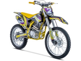 Motocross CRZ ERZ - 250cc ELITE 4T - 18"/21" - Jaune