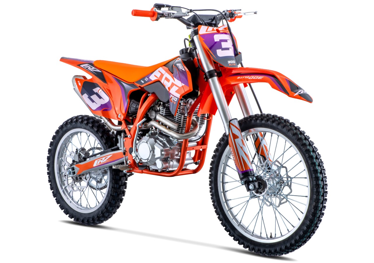 Motocross CRZ ERZ - 300cc ELITE 4T - 18"/21" - Orange