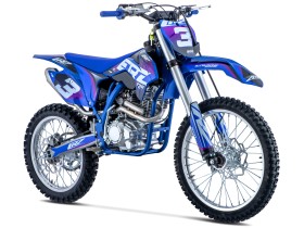 Motocross CRZ ERZ - 300cc ELITE 4T - 18"/21" - Bleu